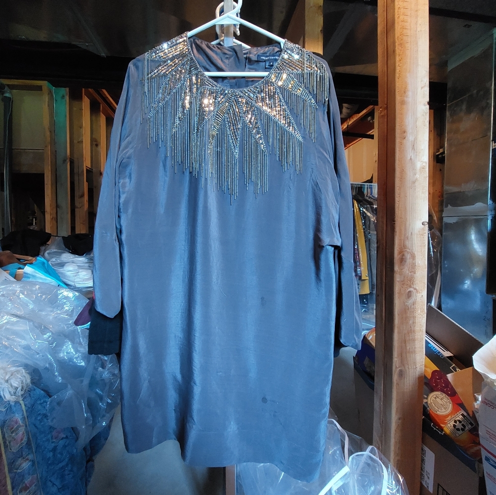 Dress w/ beads and sequins